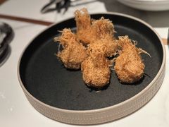 鲍鱼鸡粒蜂巢酥-广州文华东方酒店·江-由辉师傅主理