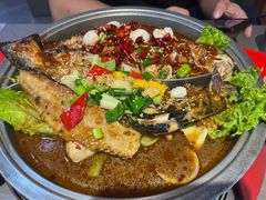 -集草轩·重庆麻辣烤鱼(西湖道店)