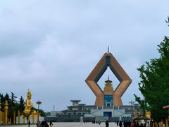 -法门文化景区-合十舍利塔