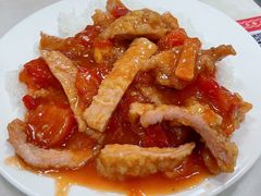 番茄猪扒饭-好好滋味茶餐厅