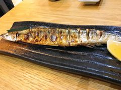 烤秋刀鱼-水之惠鲜鱼料理(王府大街店)