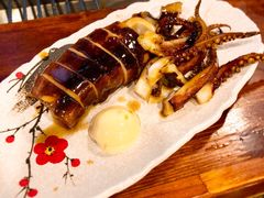 鱿鱼-鸟串烧Yakitori