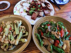 干锅有机菜花-老唐三下锅 ·张家界地标美食(溪布街店)