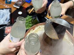 -果松木炭酸菜铜火锅·外婆参鸡汤