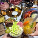 在潘帅开的火锅🍲店里实现甜品🍮自由啦！