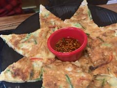 海鲜葱饼-九田家黑牛烤肉料理(太奥广场店)