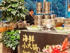 -广州希尔顿逸林酒店-OPEN開·全日制餐厅·海鲜·小火锅·自助餐(东风路店)