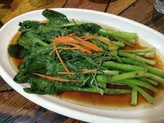 油淋菜心-渡海小渔村.老辈日照菜