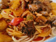大盘鸡拌面-清真·尖子尖牛肉面(王府井店)
