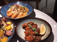 芝士蘑菇鲜虾意大利面-BE BRIGHT KITCHEN(正佳广场店)