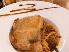 鸡排意大利面-more than meow吴止猫主题餐厅(承德 中船汇店)