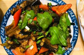 Stir-fried Eel Slices with Green Pepper