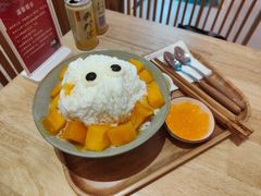 芒果牛奶棉棉冰-怪物的冰与火(天虹商场中山路店)