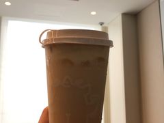 豆乳桃气乌龙-茶力的小怪兽(梅林卓悦汇店)