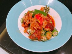 海蜇秋葵蚌肉-尚一汤·粤菜海鲜(环球港店)