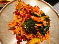 拌花菜-草家酱蟹炭火烤肉店(珲春南路一店)