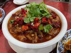 水煮牛肉-北大地皖峰饭馆