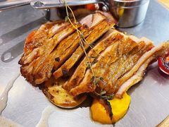 碳烤猪颈肉-小大董·烤鸭(观景餐厅·南京西路店)