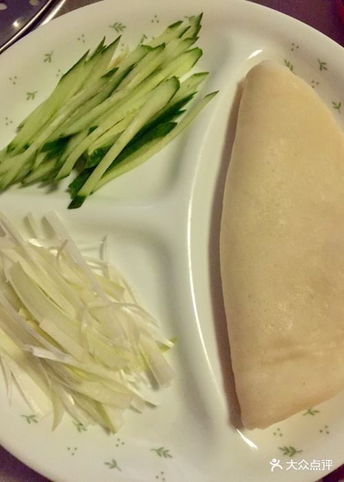 扬记片皮烤鸭荷叶饼图片