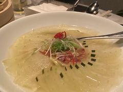 鸡汁扁尖火腿蒸冬瓜-无锡苏宁银河国际酒店-悦府65中餐厅