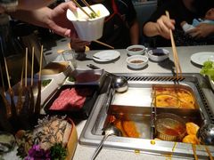 四宫格汤底-海底捞火锅(油麻地店)