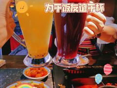 菠萝百香果汁-老牌坊云南鱼豆花火锅(哈西万达店)