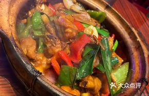 Carbon-Fired Abalone Chicken Stew