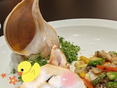 碧绿炒美国大响螺-味钱塘·钱塘渔鲜·地道江浙菜(宋城店)