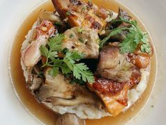 香脆鸡腿佐黑松露烩饭-福楼法餐厅FLO