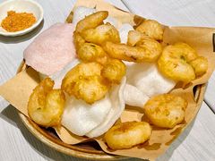 香葱大虾仁-水煮三国·川鲁江湖菜(香山店)