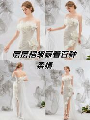 -桃子造型婚纱礼服(凤起广场店)