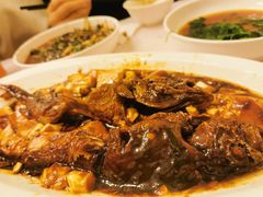 红烧豆腐烩黄鱼-玲珑餐厅(陕西南路店)