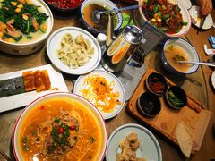 酸汤肥牛-食欲老院子荆芥疙瘩汤(经五路店)