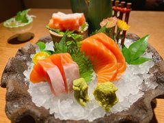 三文鱼拼盘-水之惠鲜鱼料理(王府大街店)