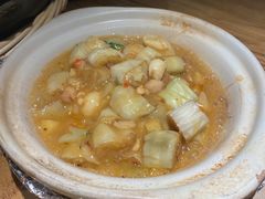 豆酱焖潮州白茄子-潮粥荟·潮汕砂锅粥(朝阳大悦城店)