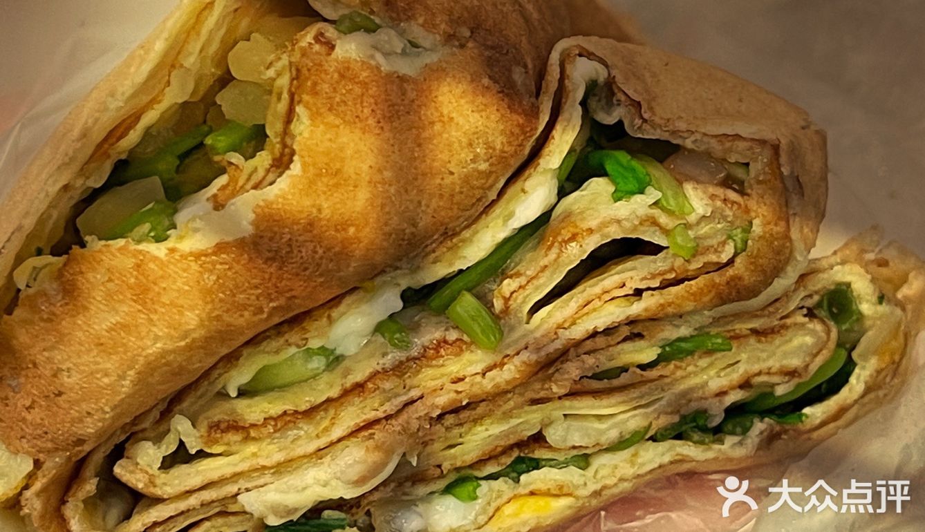 今日早餐：煎饼果子🥞