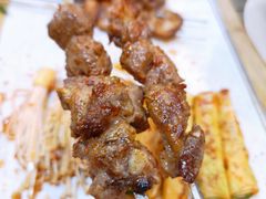 烤羊排串-喜悦小串海鲜烧烤大排档(高新万达店)