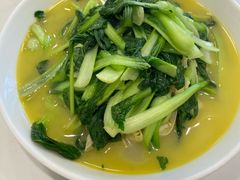 鸡毛菜炒百叶丝-老大同酒家·糟卤·本帮菜(中山公园店)