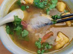 咖喱鸭血粉丝汤-阿三生煎(正弘城店)