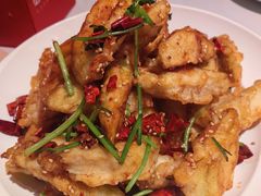 霸王脆皮茄子-必点海鲜·海肠捞饭·鲅鱼水饺(滨江道店)