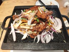 葱爆羊肉-山东宾馆·齐鲁苑餐厅