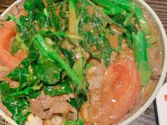 潮汕沙茶牛肉炒芥兰-大洋家·精品潮汕菜·生腌砂锅粥(天河东路店)