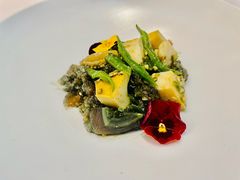 烧椒皮蛋拌鲜鲍鱼-北京厨房(SKP店)