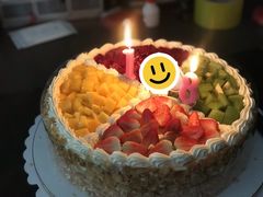 -皇冠幸福里动物奶油生日蛋糕(光谷软件园店)