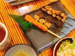 烧鸟拼盘-坂吉屋·居酒屋深夜食堂(龙湖店)