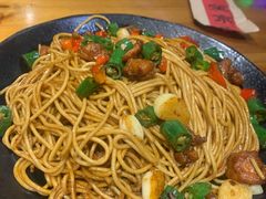爆辣小公鸡炒面-望京一号·重庆江湖菜(工体店)