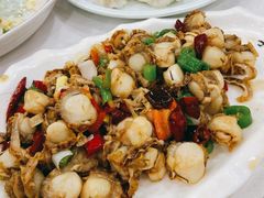 葱爆威海扇贝-郭姐·威海渔村(黄兴路店)
