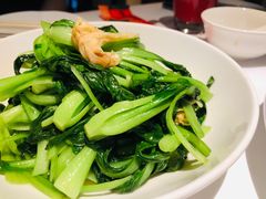 鸡毛菜炒腐衣-玫瑰厅上海菜(兴国路店)