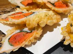 墨鱼苏子叶天妇罗-Hatsune隐泉日式料理(三里屯太古里店)