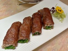 日本A5和牛西洋菜卷-8餐厅(新葡京酒店)